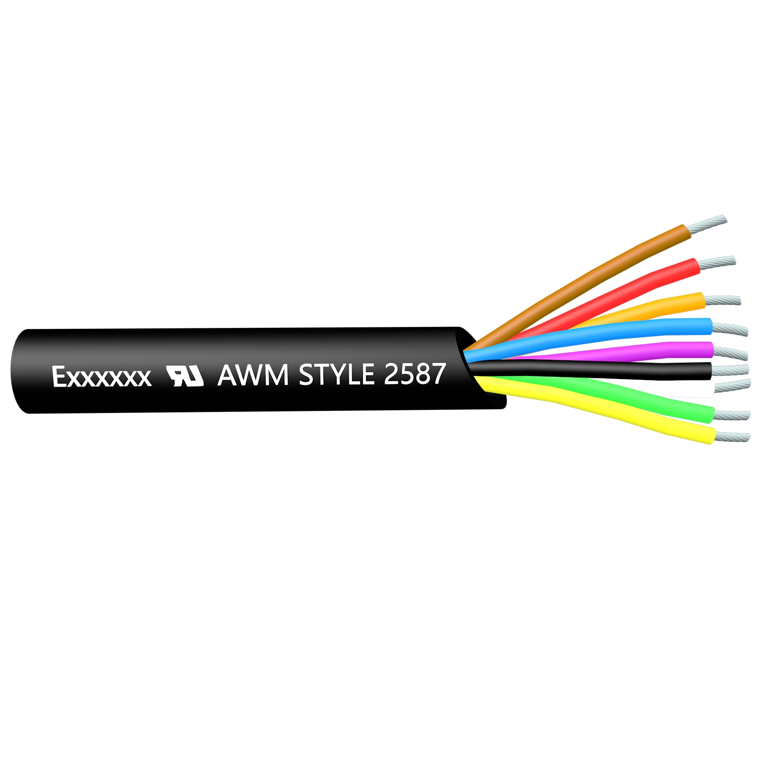 UL AWM 2587 Multicore Screened Cable Flex Copper Wire Cable