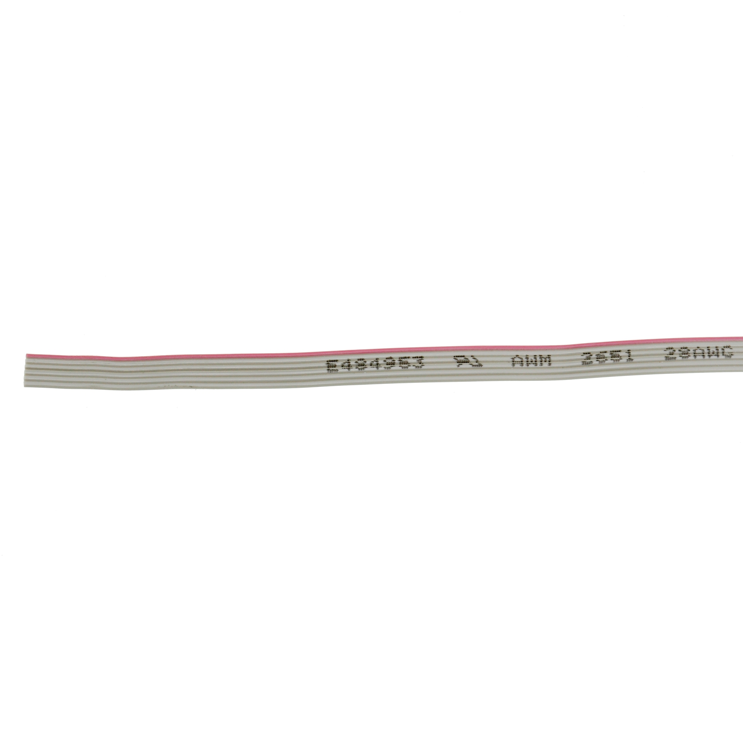 UL2651 Flat Ribbon Cable Pitch 1.27mm 28AWG PVC 105 ℃ 300V