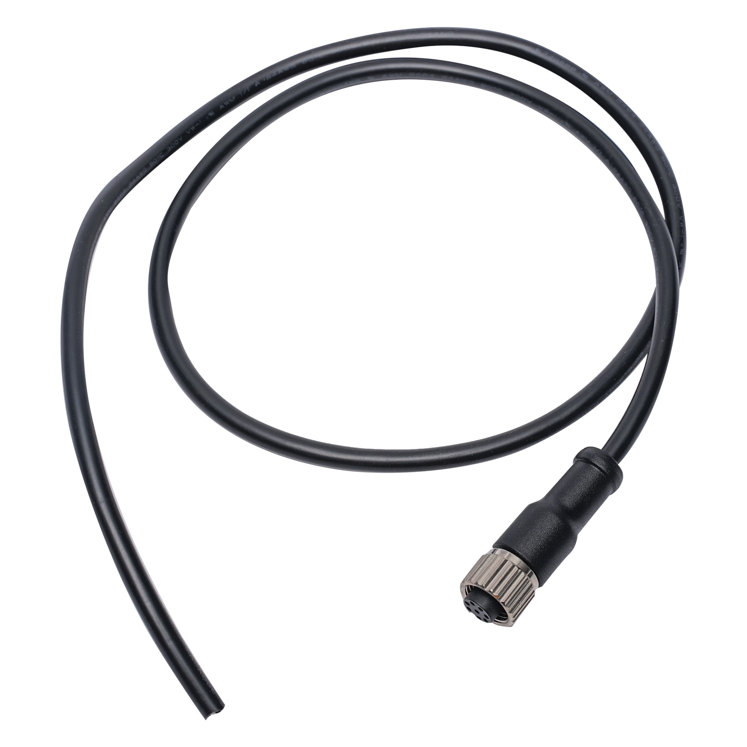 M12 Connector 8P Mataas na Kasalukuyang Connection Line Cable Assembly