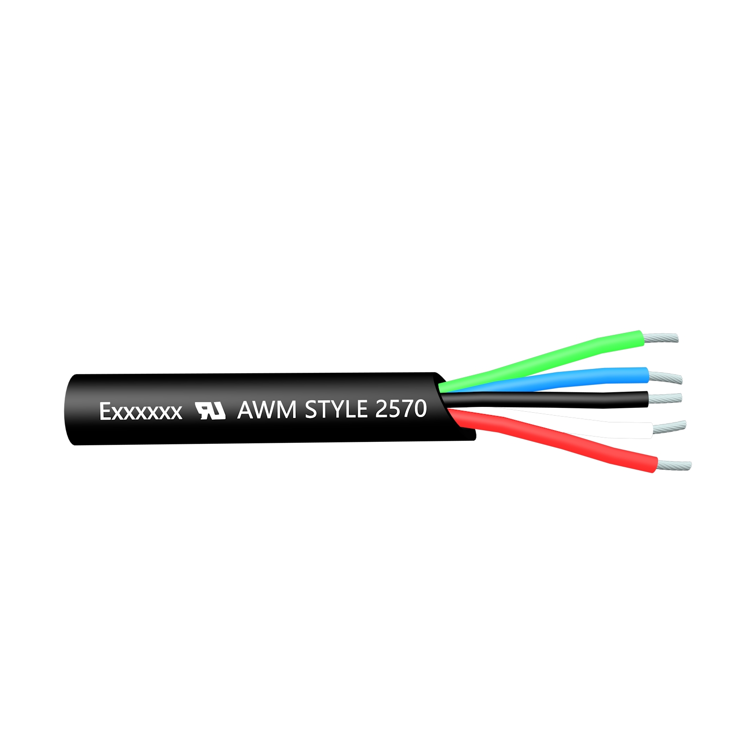 AWM 2570 80℃ 600V PVC Multi Conductor Cable na may UL cUL RoHS