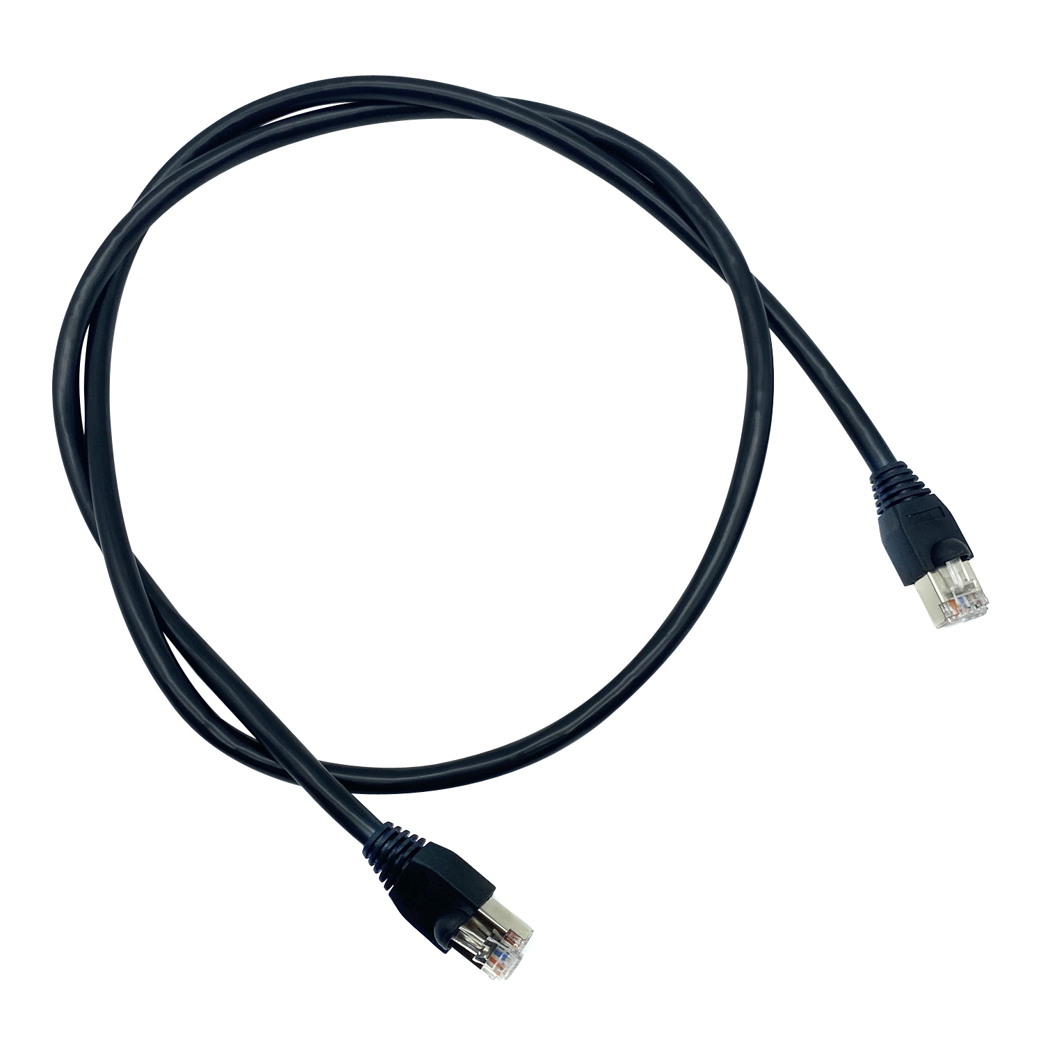 Ang Ethernet Cable CAT5e FTP Shielded 24AWG 4P8C RJ45 Patch Blue