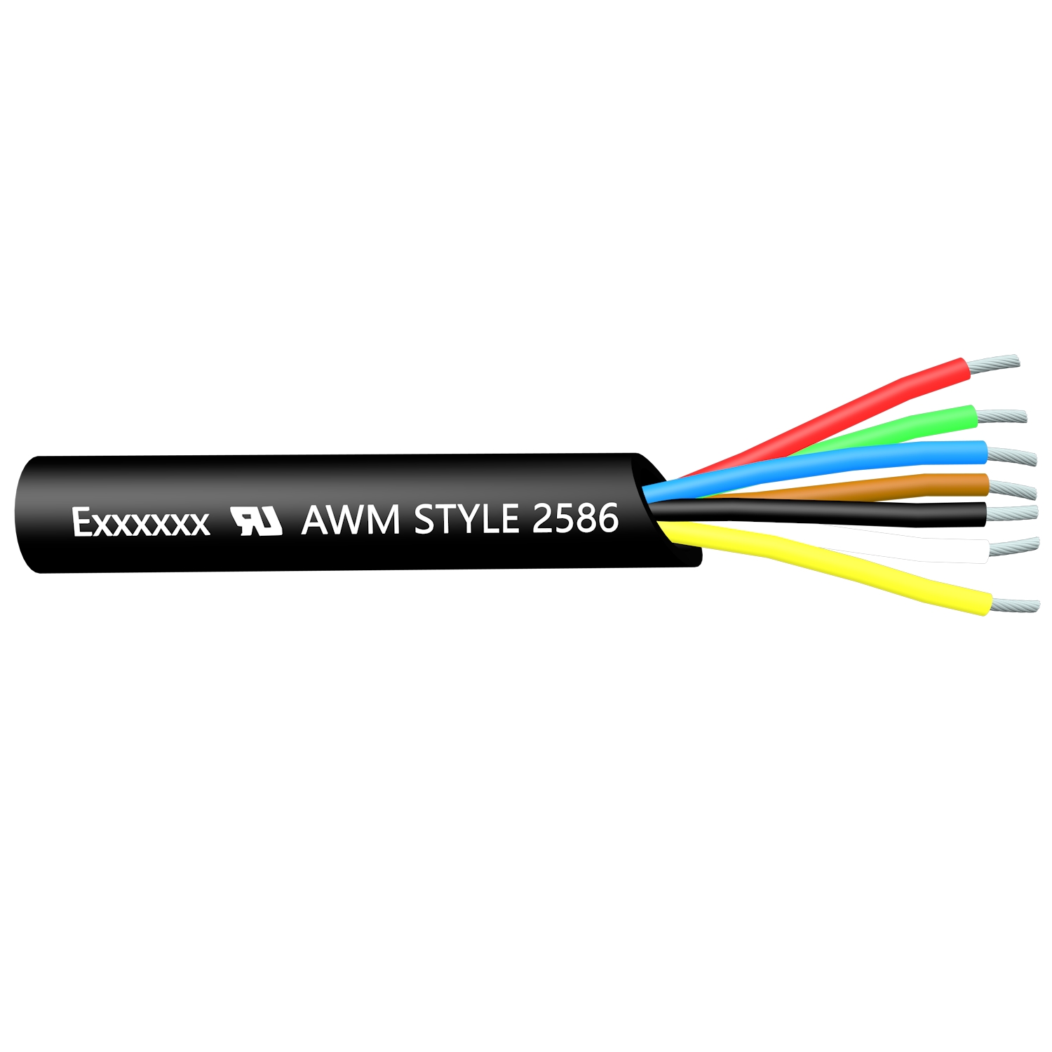 UL2586 105℃ Shielding Power Cable PVC Sheath Heat Resistant