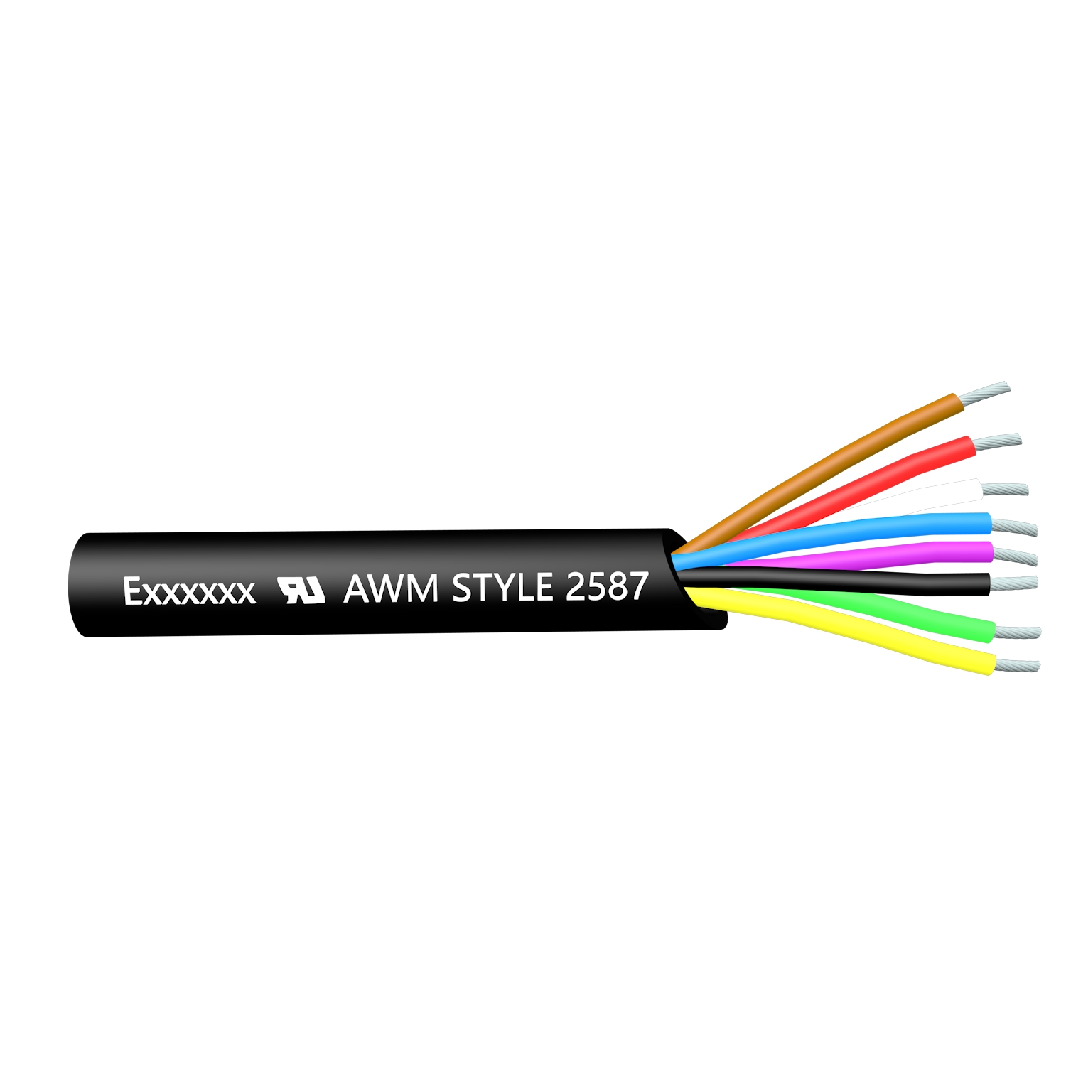 UL2587 Heat Resistant Flexible PVC Sheath 90℃ 600V VW-1 CUL
